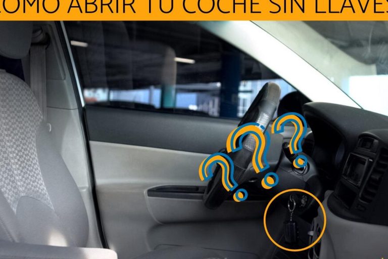 ¡Olvidé las llaves dentro del coche! ¿Qué debo hacer?