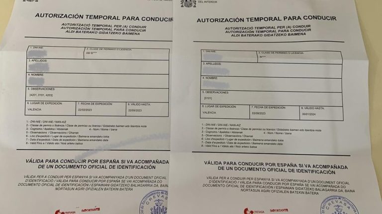Renovación de dirección en carnet de conducir al cambiar de residencia