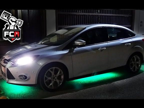 ¿Es legal instalar luces LED debajo del coche?